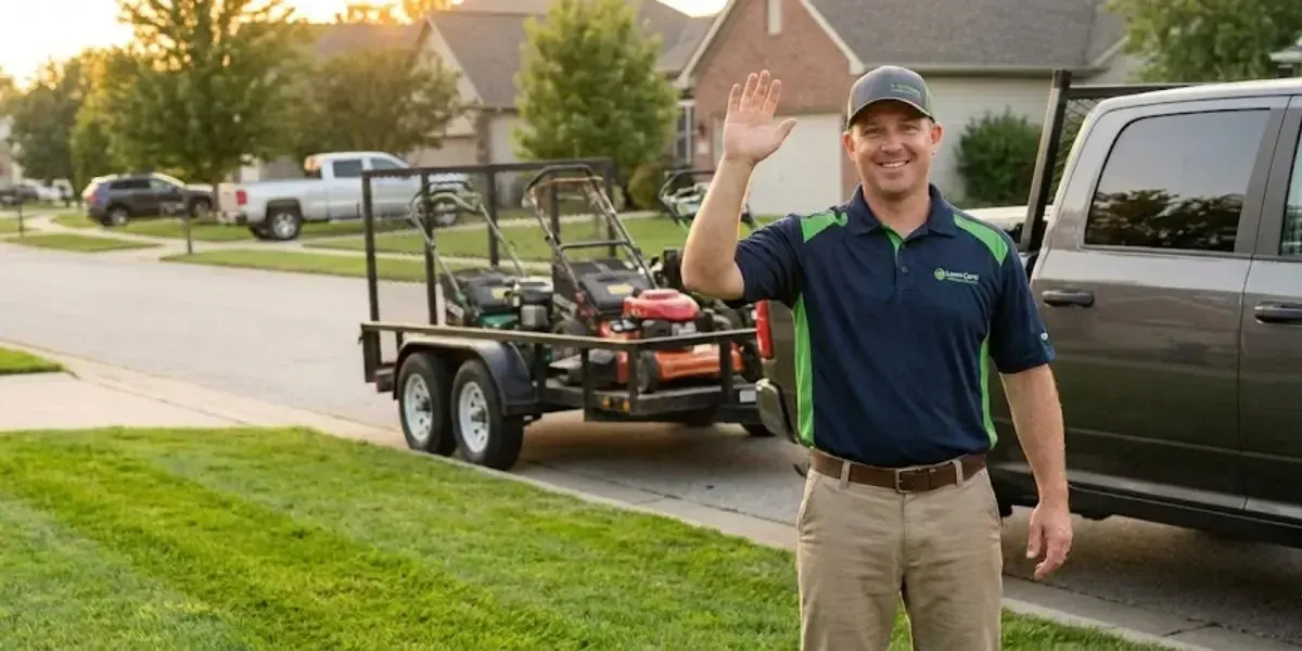 professional lawn contractor.