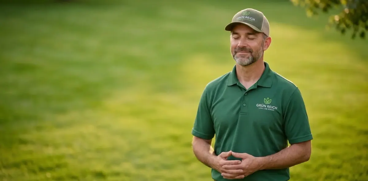 A zen lawn guy