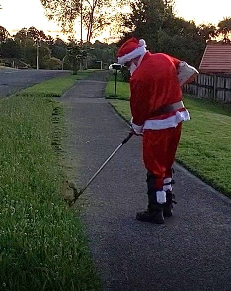 Alex from Quiet Lawns gets into the Christmas spirit.