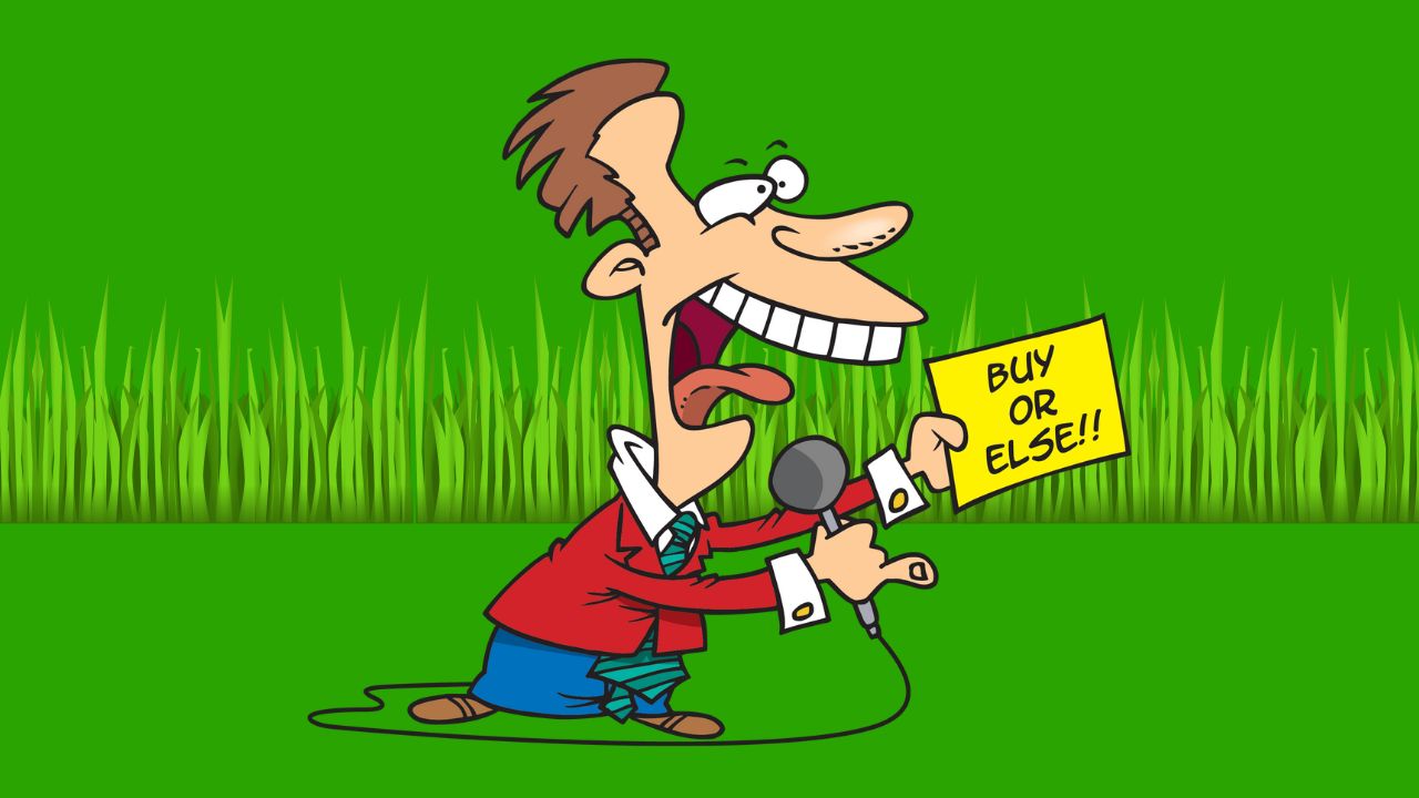 Market your lawn care business.