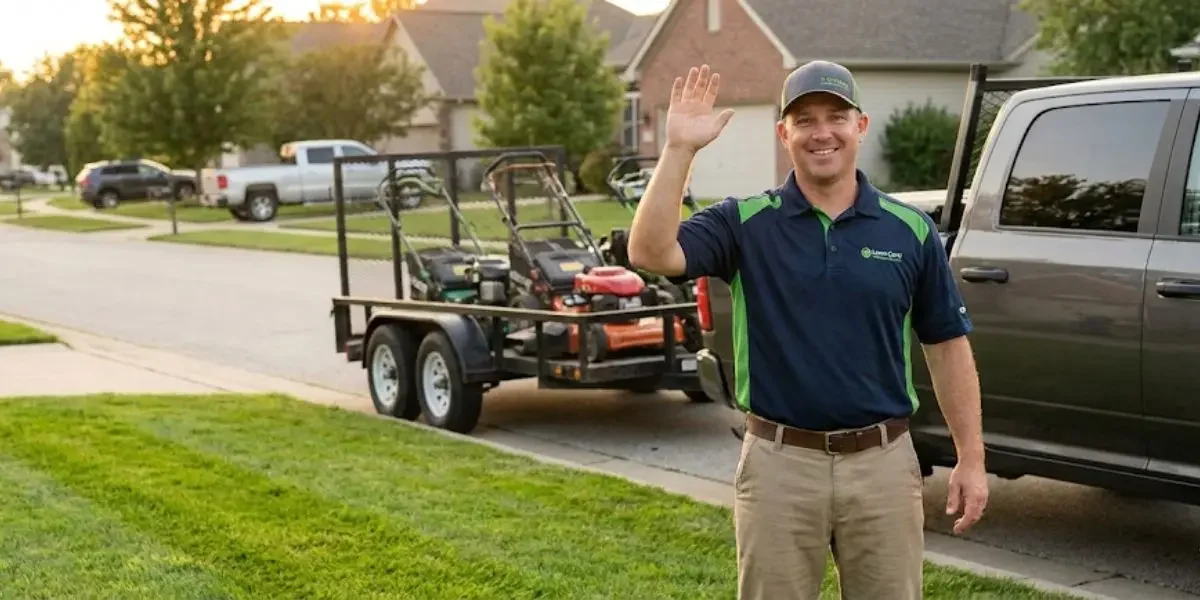 professional lawn contractor.
