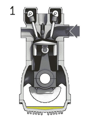 4 four stroke engine motor