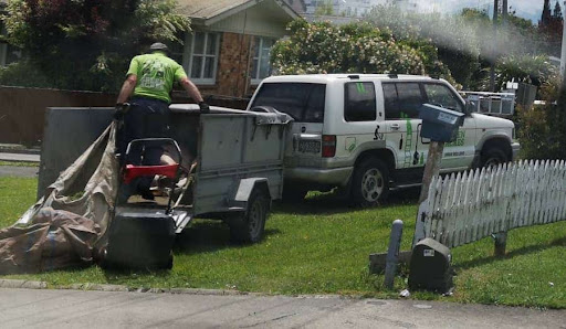 A lawn mowing franchise in operation