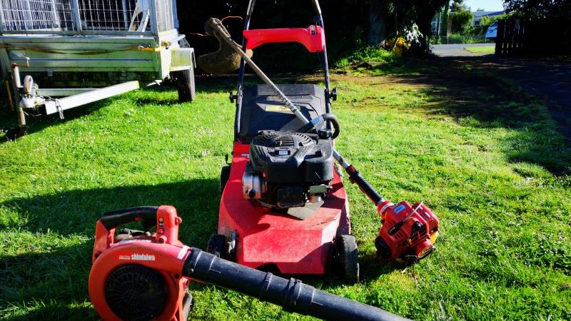 Equipment to run a lawn care business