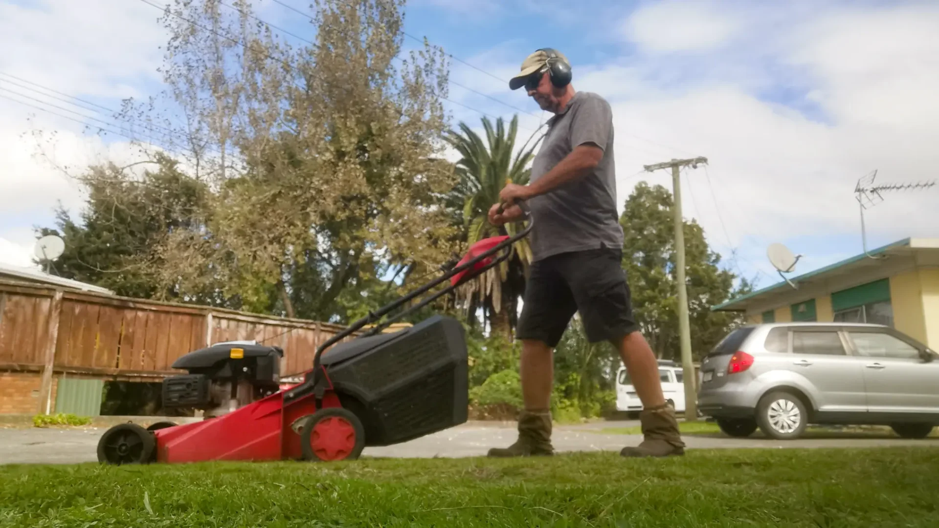 Me Mowing A Lawn (2)