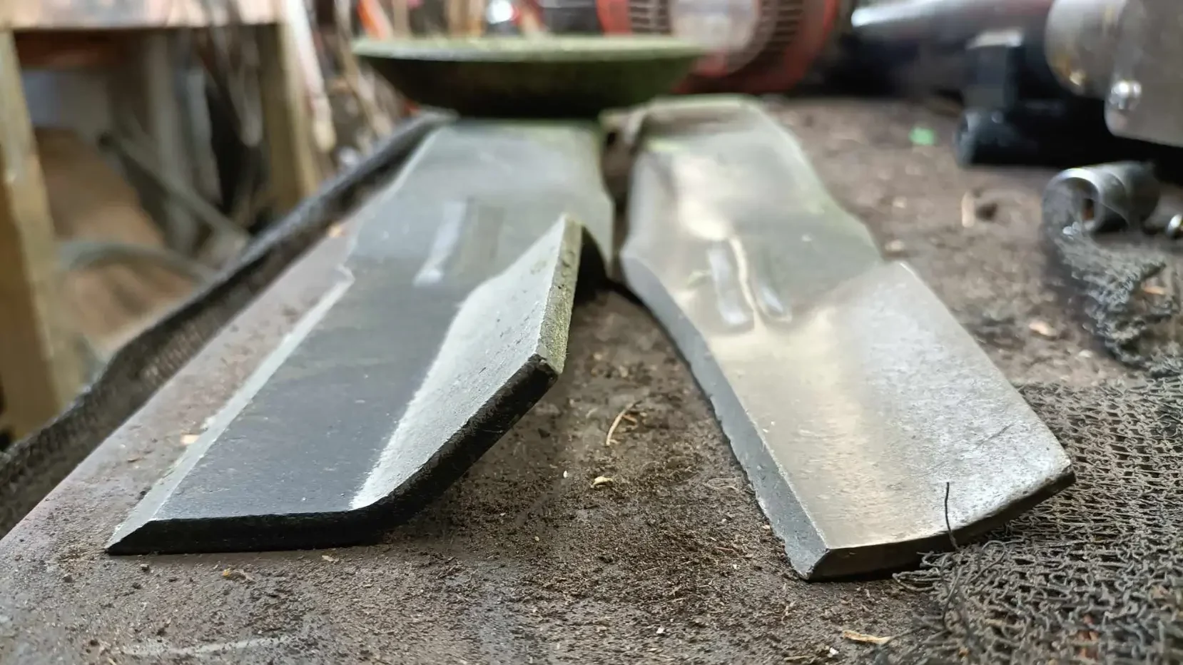 New Lawn Mower Blades