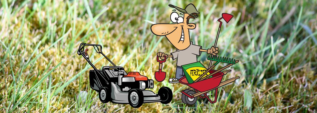 How to Dethatch a Lawn With a Mower Attachment